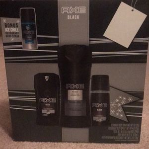 Axe Black bundle box with bonus body spray